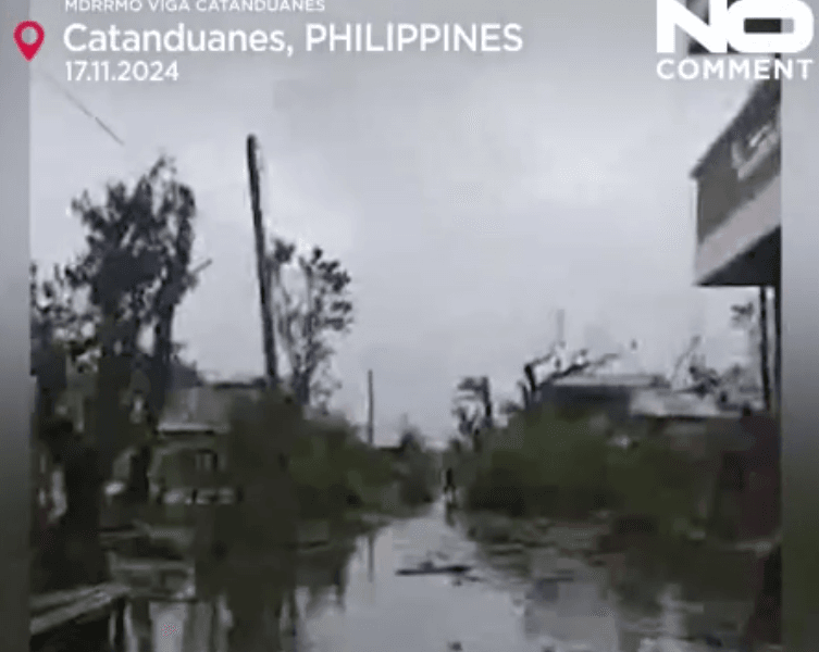 Importantes daños en Filipinas tras el paso del tifón Man-yi